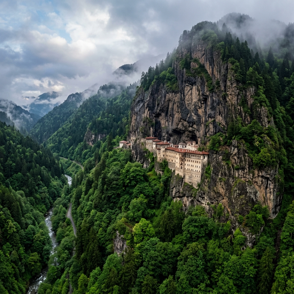 Sahnede horon oynayan Trabzon halk oyunları ekibi